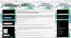 Desktop Screenshot of challengerrpg.com